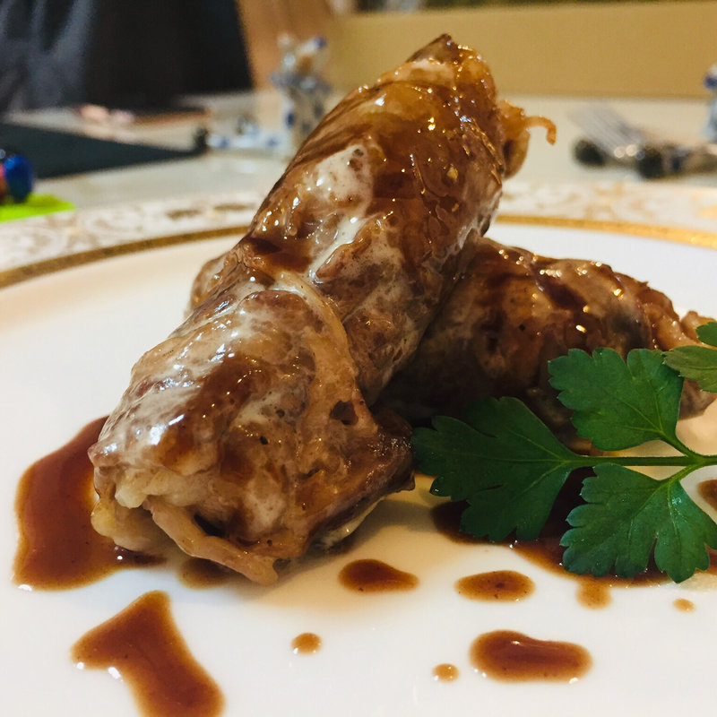 里芋の牛ロース巻き(Kitchenピエロ)