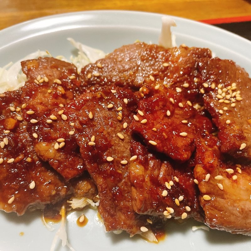 カルビ定食(ともゑ食堂 )