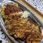 名物！ミルカツカレーwithミート(スパゲッティーのパンチョ　大船B級グルメタウン店)