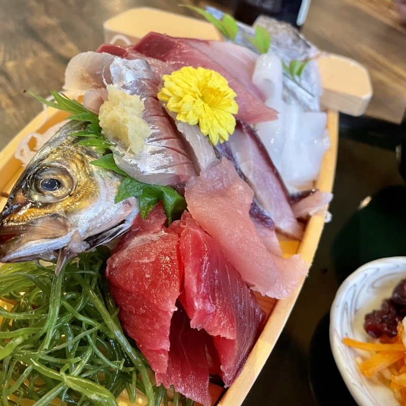 刺身定食(海わ屋)
