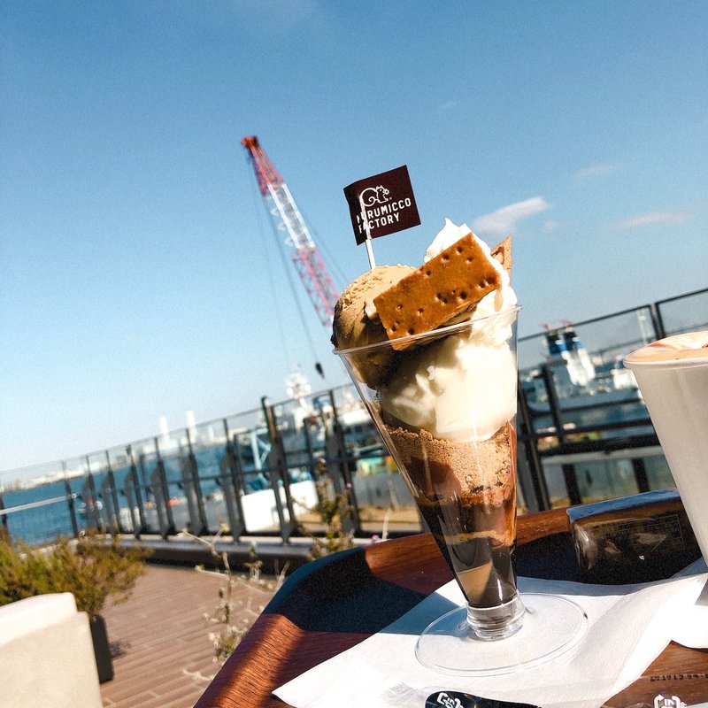 The Factory’s クルミッ子パフェ(KURUMICCO FACTORY)