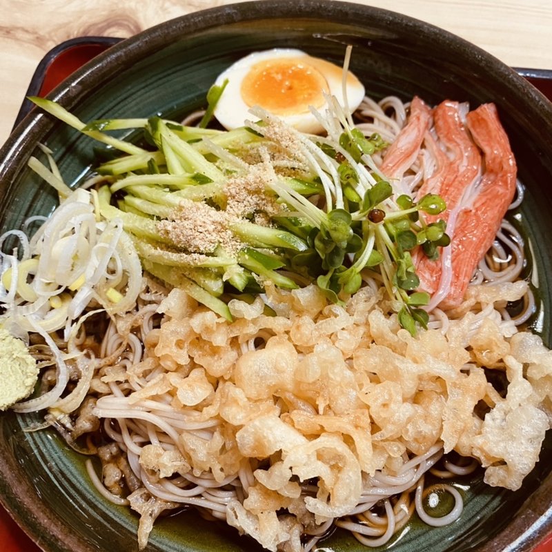 冷やしたぬき蕎麦(二葉 大久保店)