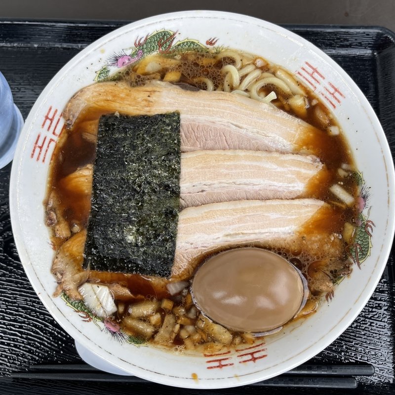 味玉くじからラーメン(橋立 くじからラーメン )