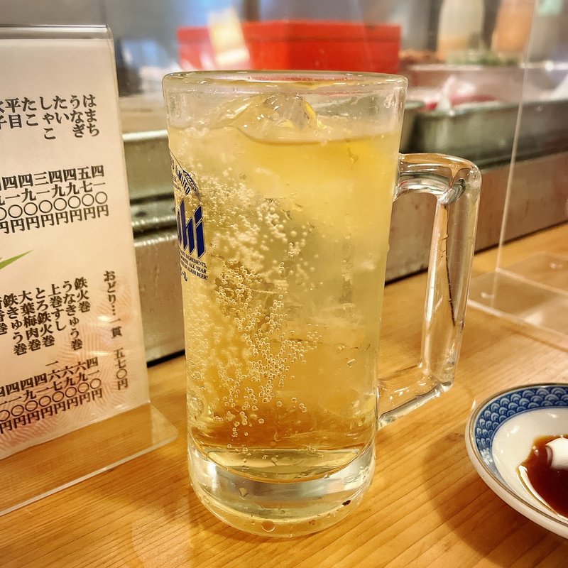 ハイボール 角(亀すし 総本店)