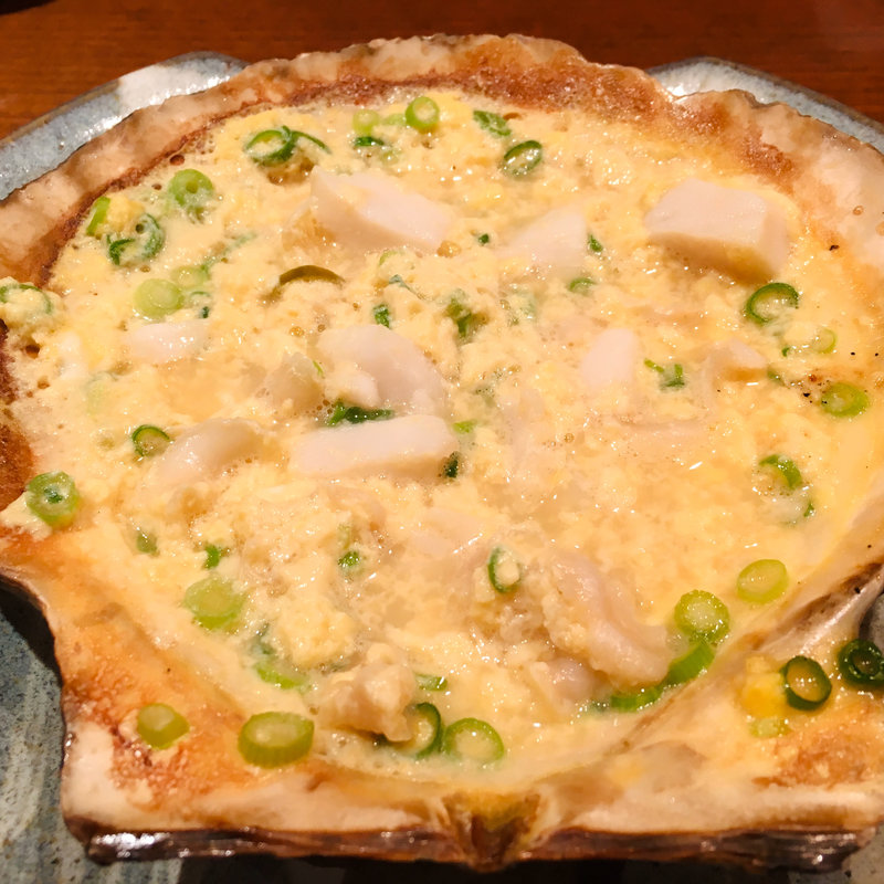 ホタテの貝焼き(さめ八 （さめはち）)