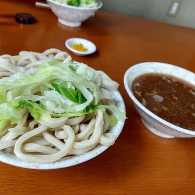肉つけうどん大盛り(手打ちうどん　とだ)