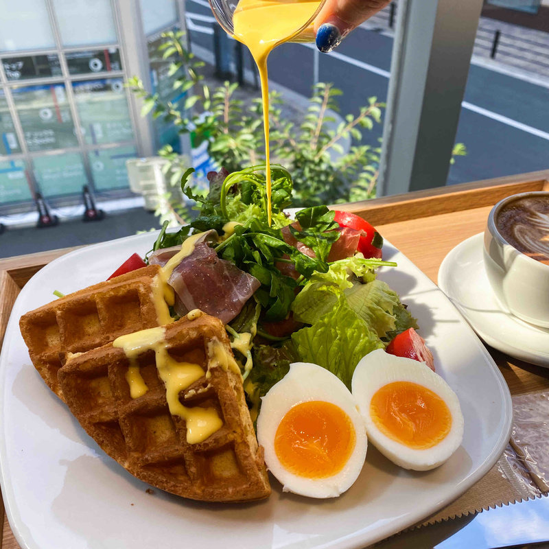 ブランチプレート　フレッシュサラダ(ブルーボトルコーヒー　梅田茶屋町カフェ)