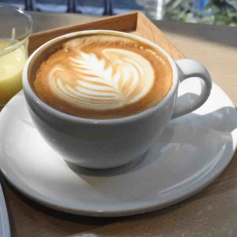 カプチーノ(ブルーボトルコーヒー　梅田茶屋町カフェ)