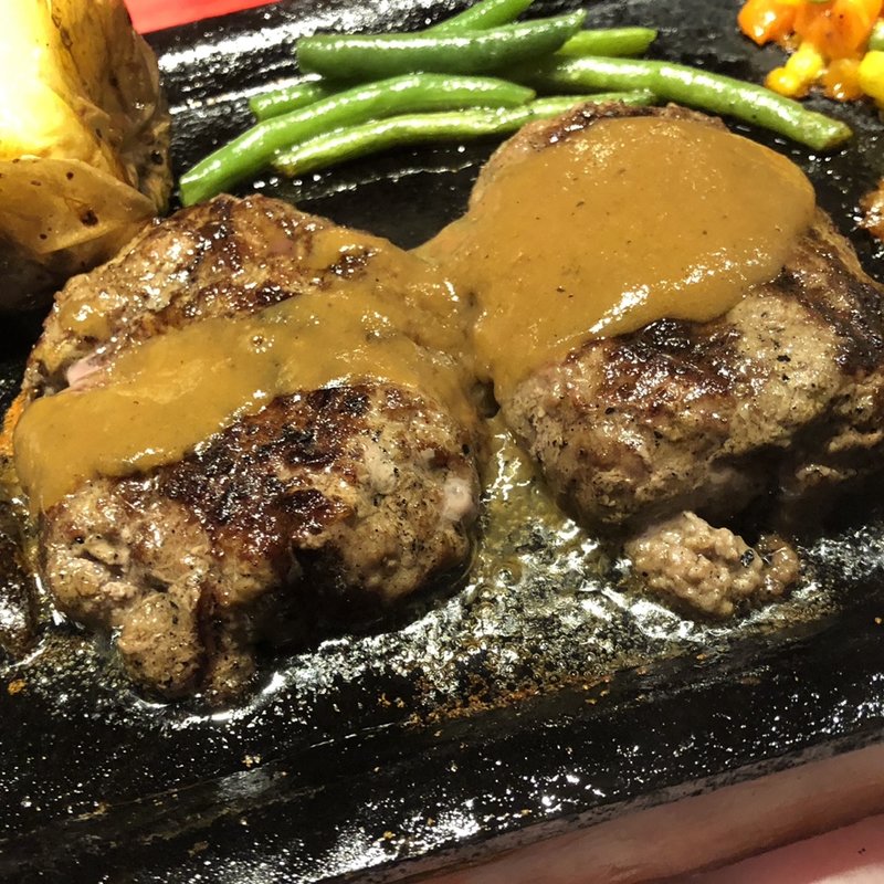 オリジナルハンバーグステーキ(ハングリータイガー 横浜モアーズ店)