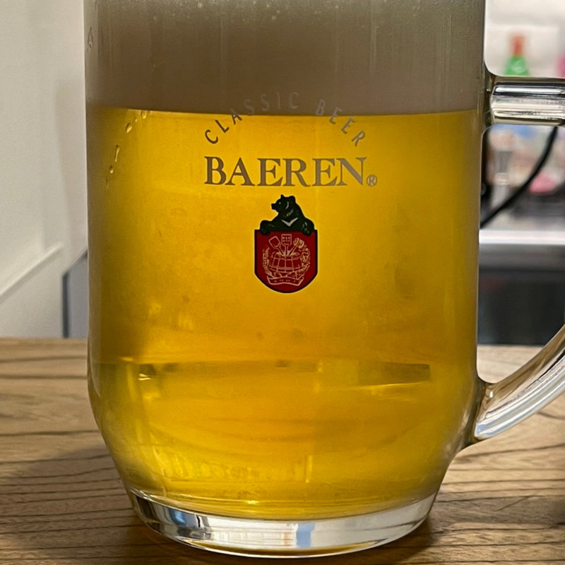 トラッドゴールドピルスナー(ビアベースベアレン盛岡駅前)