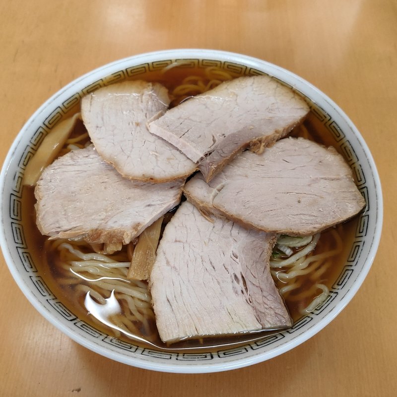 チャーシューめん(三日月軒高砂支店)