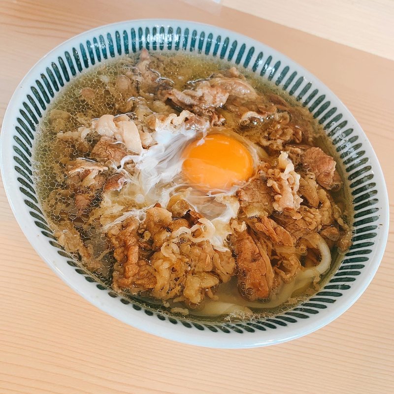 大盛肉うどん(牛牛うどん)