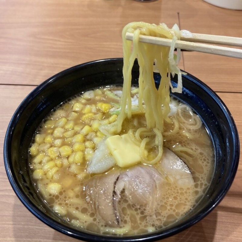 北海道名産 濃厚味噌バターコーンらーめん(くら寿司 聖蹟桜ヶ丘駅前店)