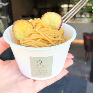 芋蜜ソフトクリーム(& OIMO TOKYO CAFE アンド オイモ トウキョウ カフェ)