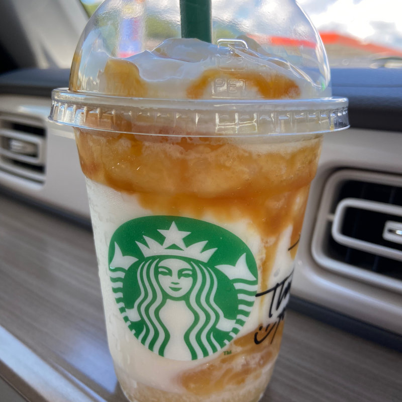 長野ﾏﾛﾔｶﾘﾝｺﾞﾊﾞﾀｰﾌﾗﾍﾟﾁｰﾉ(スターバックス 上田中央店)