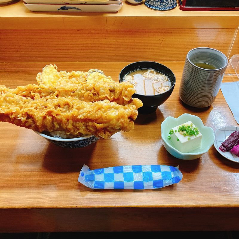 穴子天丼(深川 つり舟)