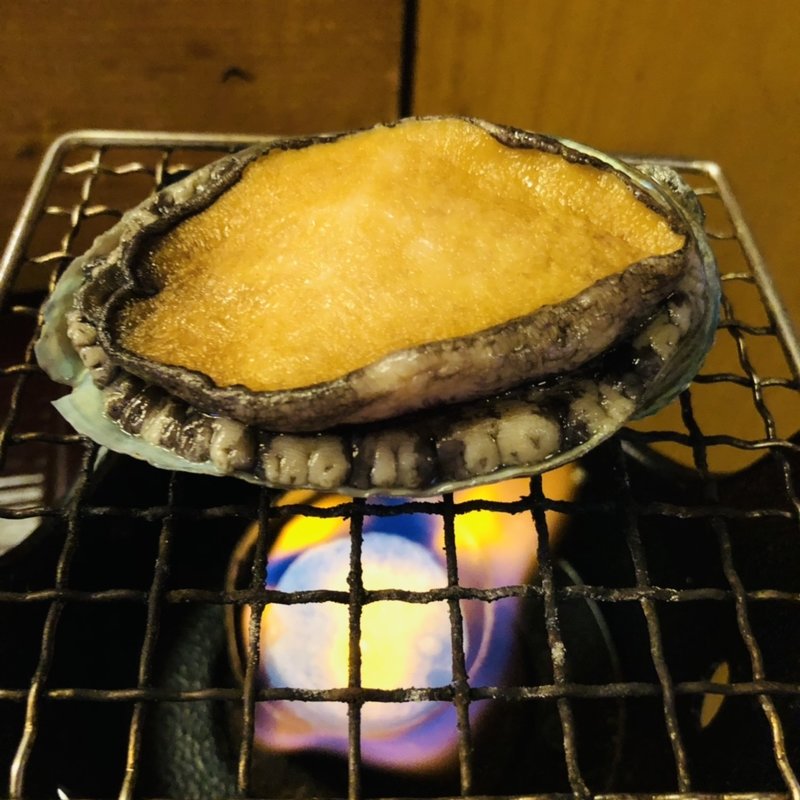 焼き鮑(寿し処かきた )