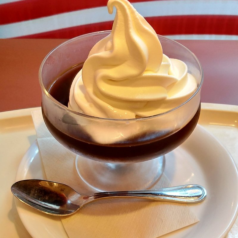 コーヒーゼリー(カフェ・ベローチェ 銀座みゆき通り店)