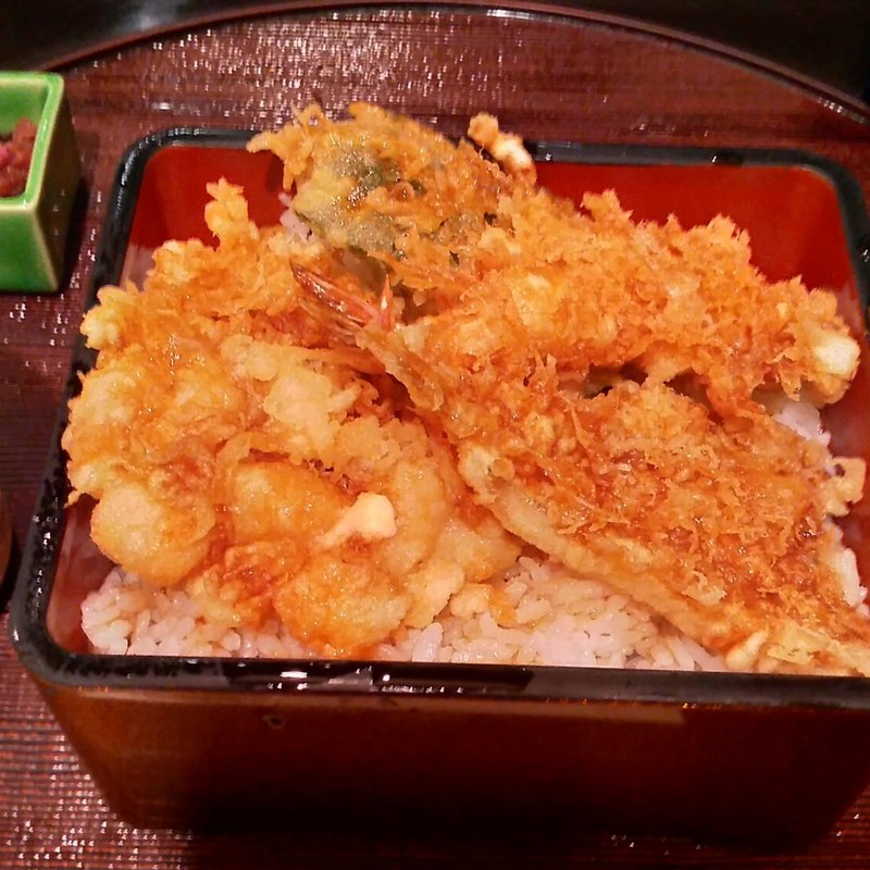 ランチ天重(つな八 西武渋谷店)