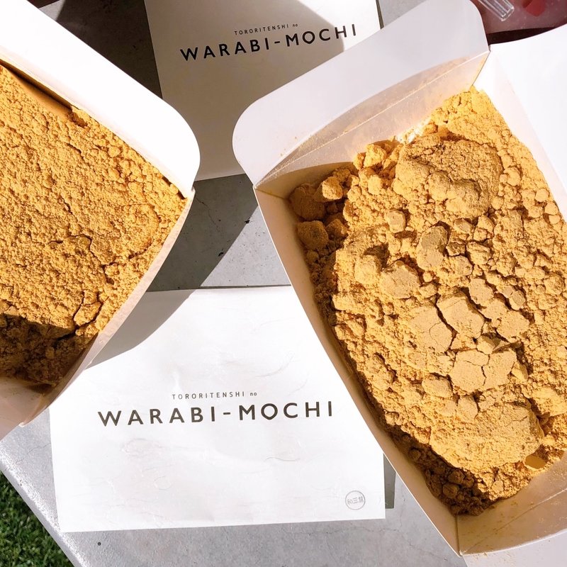 わらびもち(とろり天使のわらびもち　TauT阪急洛西口店)