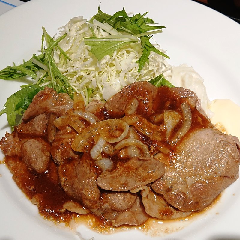 生姜焼き膳（選べる小鉢つき）(デニーズ 下丸子店 )