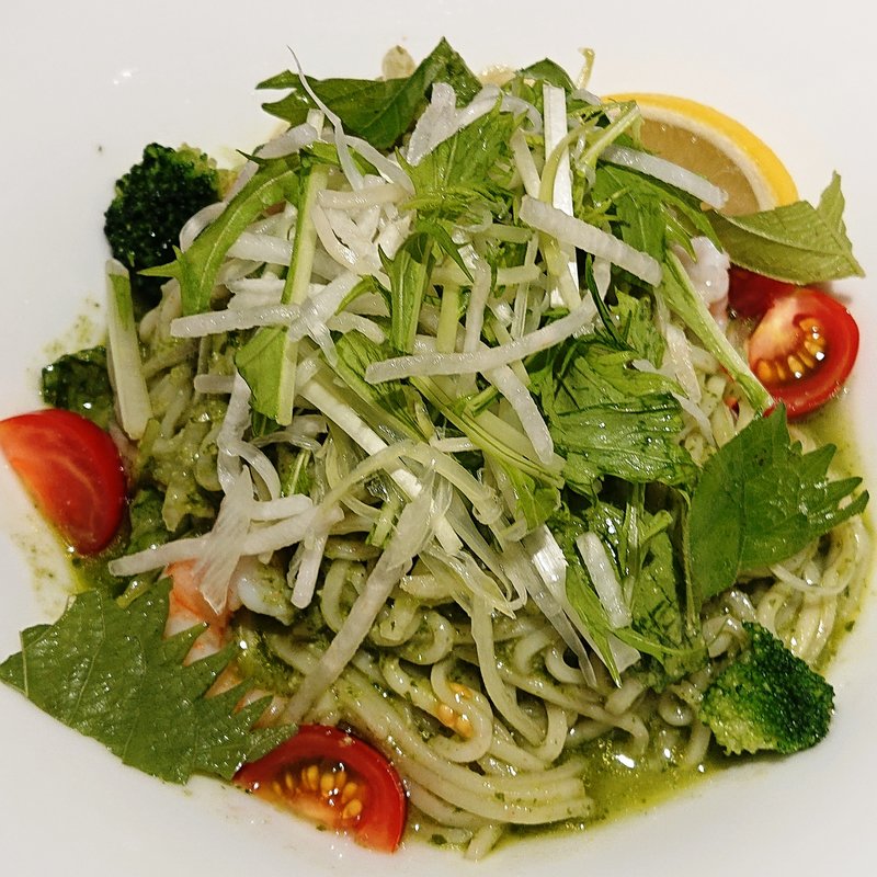 海老と香味野菜のサラダ麺(デニーズ 下丸子店 )