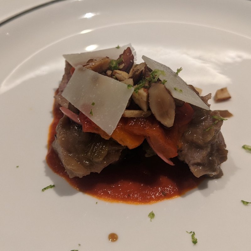 仔羊のストゥファート　パプリカとバジル(SALONE 2007)