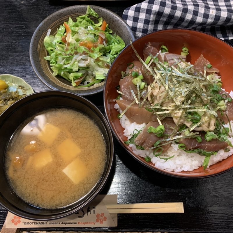 漬けカツオ丼(松風 )