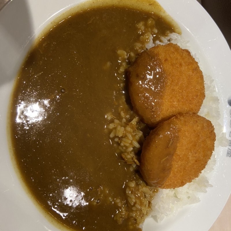 クリームコロッケカレー（カニ入り）(カレーハウス CoCo壱番屋 京王高井戸駅前店)