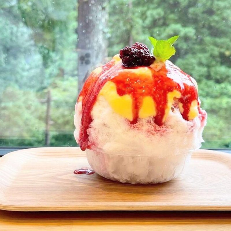 かき氷(山里のジェラテリア山猫)