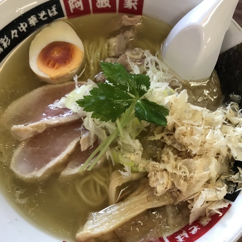 地鶏けい骨ラーメン(地頭鶏ラーメン本舗阿波家 宇都宮店 )