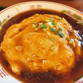 坦々麺と天津飯のセット(台湾料理福来順 高陽店 （タイワンリョウリフキジュン）)