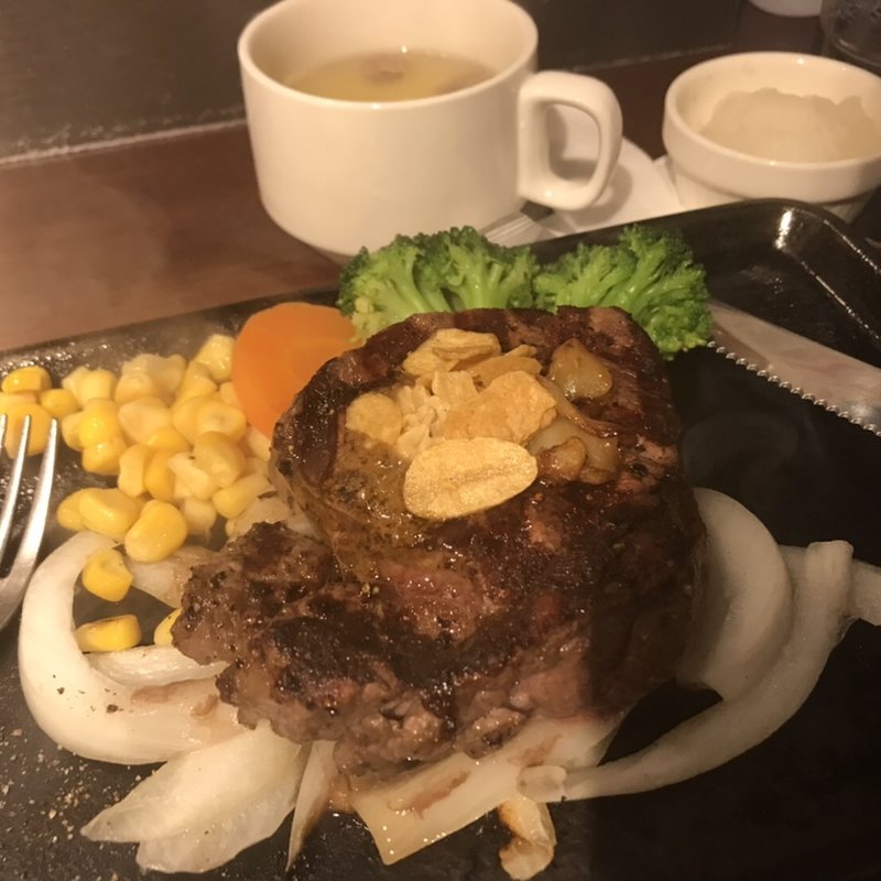 ヒレステーキ160g(いきなりステーキ 小川町店)