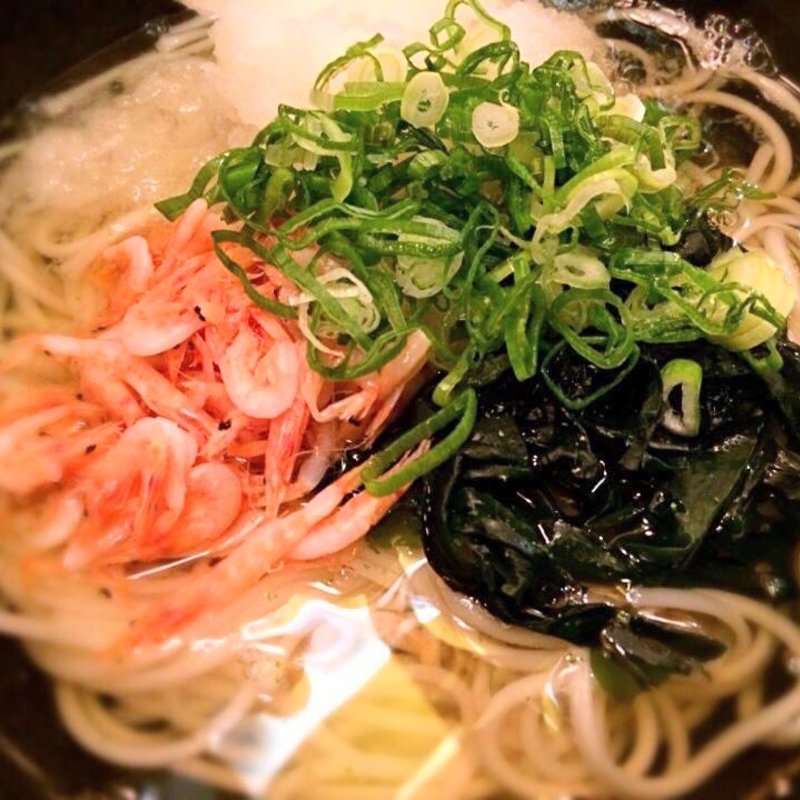 釜揚げ桜海老のおろしそうめん(阿波や壱兆)