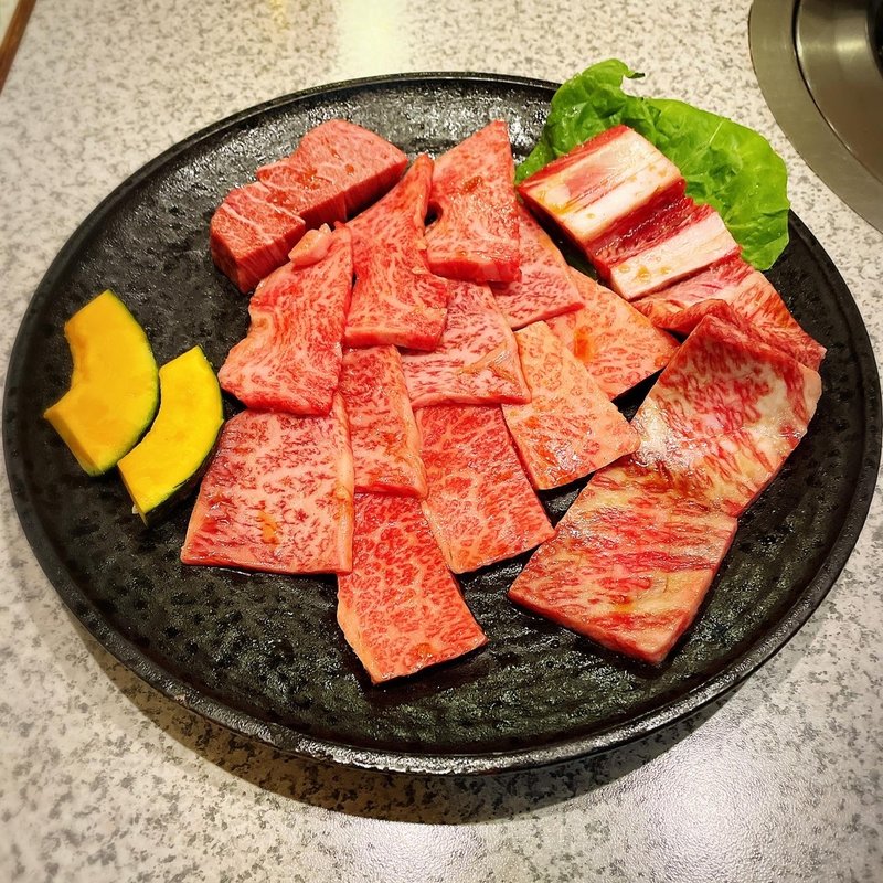 上肉盛合せ(焼肉 吉田 本店)