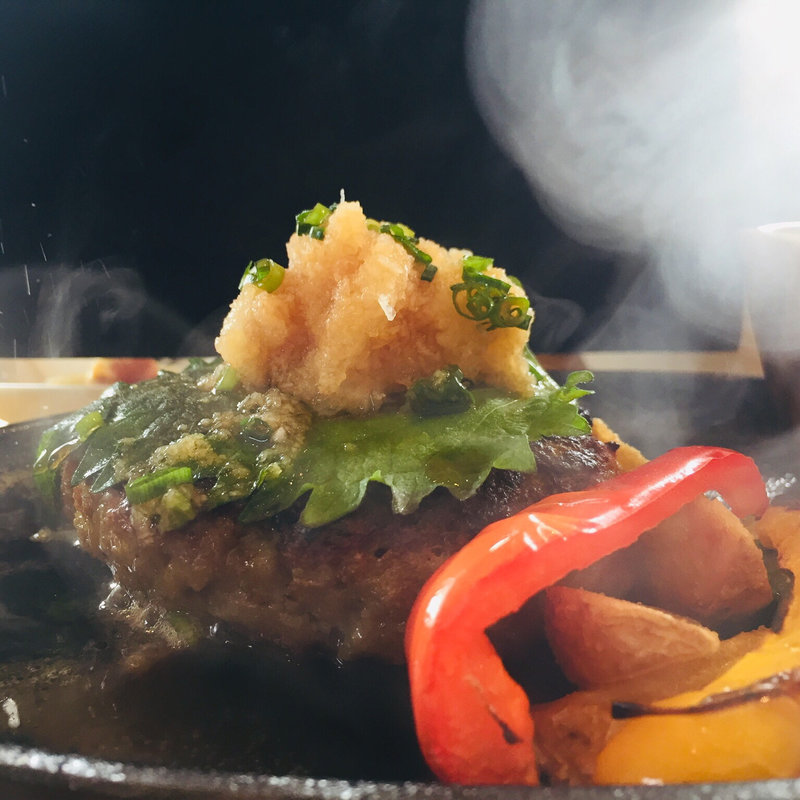 選べるマルシェハンバーグランチ(農家直営レストラン カゴンマルシェ)