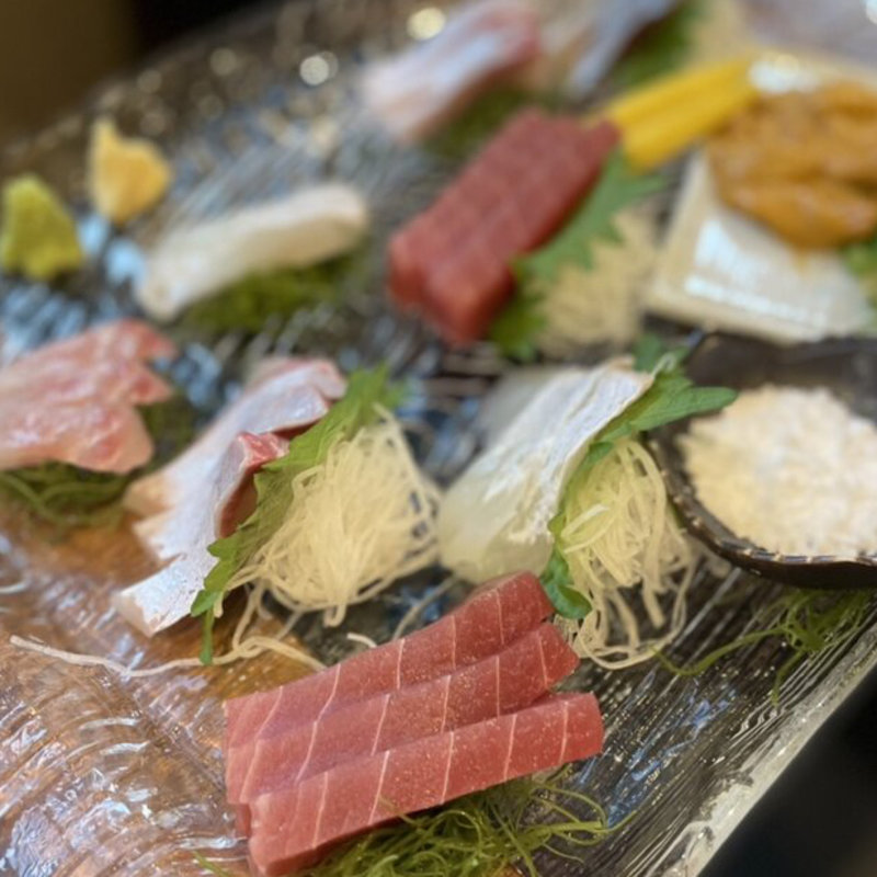 刺身盛合わせ(酒席まつした)