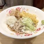 冷しおろしそば＋たぬき(いろり庵きらく 大森店)