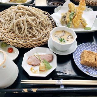 二八蕎麦御膳(鹿落堂)