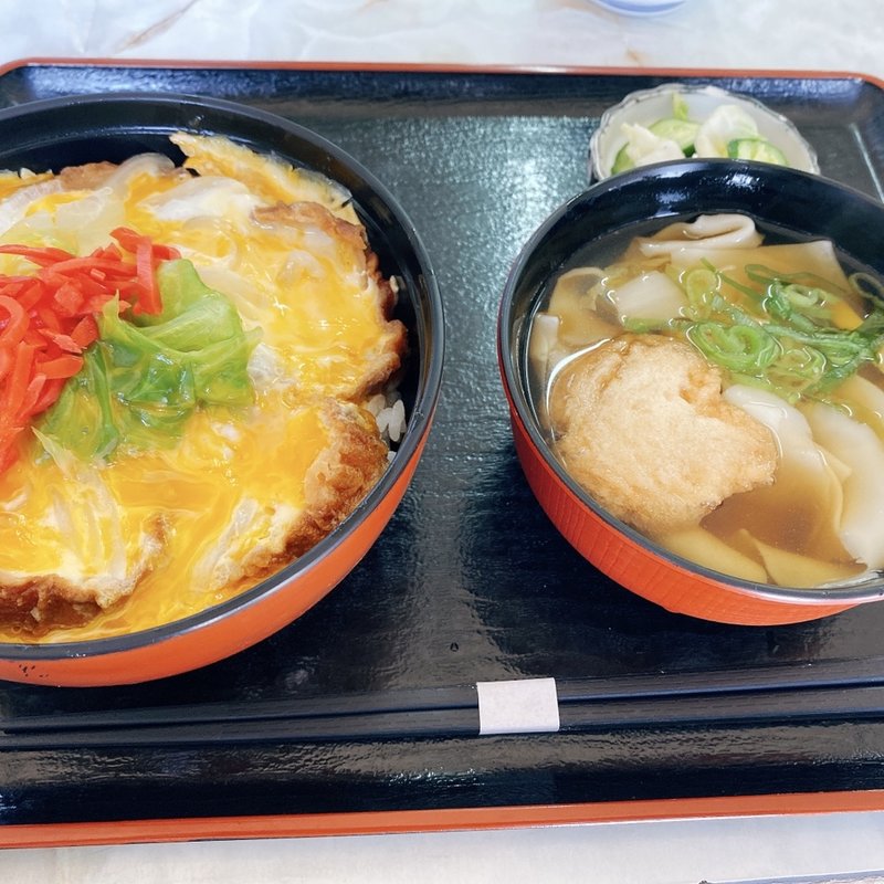 あぶらふ丼Aセット(大衆食堂 つか勇 （つかゆう つか勇食堂）)
