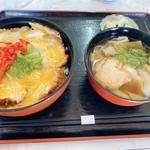 あぶらふ丼Aセット