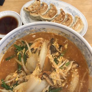 旨辛菜麺(ぎょうざの満洲 東久留米駅前店)