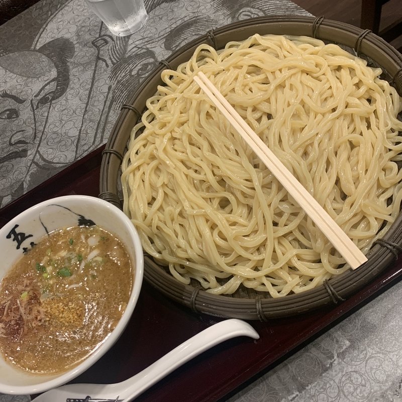 濃厚つけ麺 麺800g(麺屋武蔵 五輪洞)