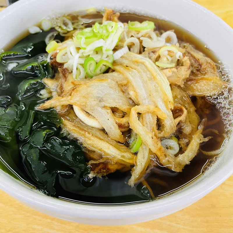 げそ天そば(ミスジ )