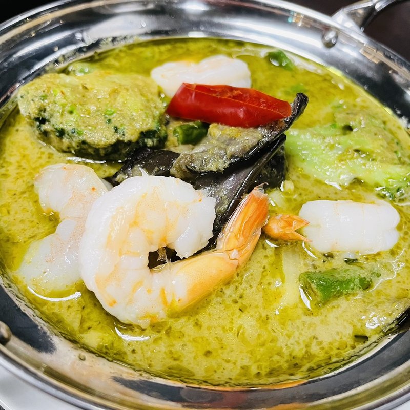 グリーンカレー(マンゴツリーカフェ 上野)