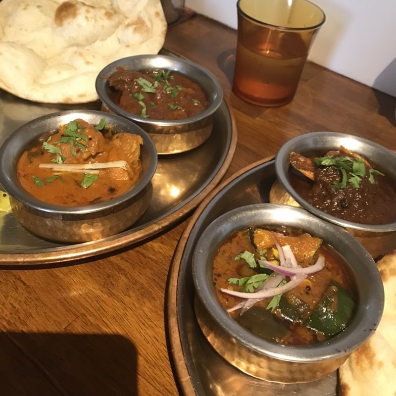 本日のカレー二種(シバカリー ワラ （shiva curry wara）)