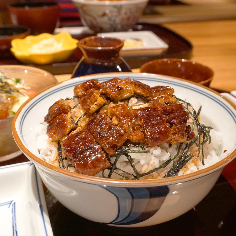 まぶし丼ランチ(ひつまぶし 和食 備長 中洲川端店)