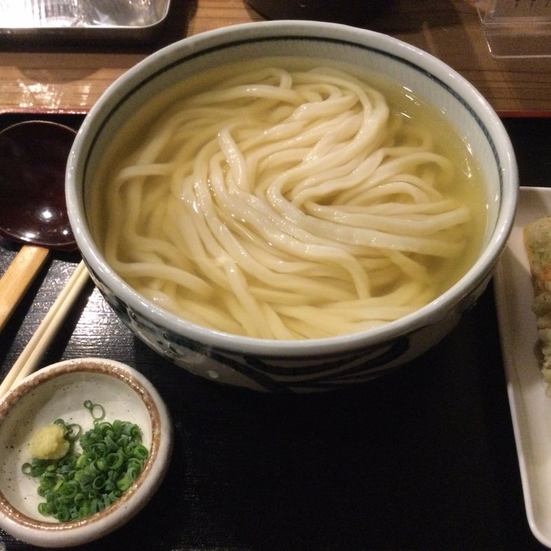 ひやかけ　大盛り(うどん処重巳)