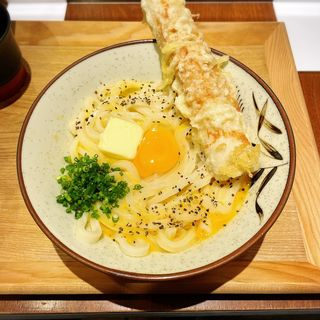 釜バターうどん(うどん棒 大阪本店 )