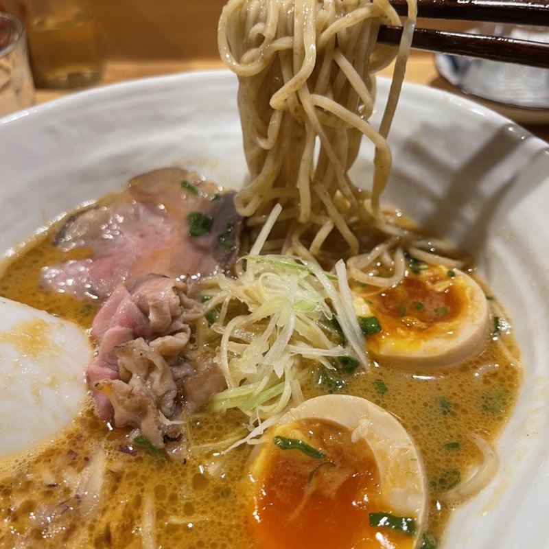 オマール味噌ラーメン(麺やさい門)